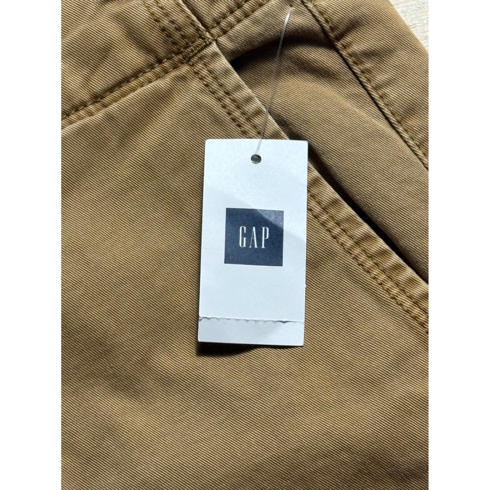 Gap For Good Mens Slim Fit Chinos Tan Khaki Casual Pants 34x30 NEW - Picture 4 of 8